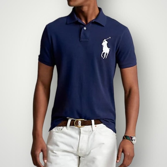 Polo Ralph Lauren Big Pony Men's Polo Shirt Large - Picture 1 of 6